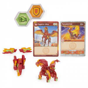 Figurina Bakugan Armored Alliance - Ultra Pegatrix, Rosu - Img 2