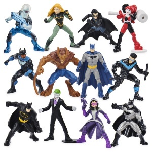 Figurină Batman, Spin Master, multicolor, 2 inci, set colecție  - Img 2