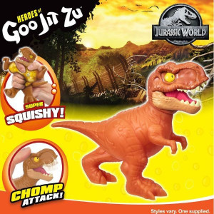 Figurina Goo Jit Zu care se poate intinde Jurassic World, T-Rex - Img 3
