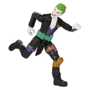 Figurină Joker 10 cm – Articulată, cu 3 Accesorii Misterioase, Jucărie DC Batman Originală - Img 4