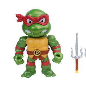 Figurină metalică Simba, Testoasele Ninja, Raphael, multicolor, 10cm - Img 3