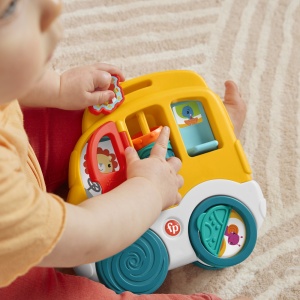 FISHER PRICE ANIMAL FRIENDS CENTRU DE ACTIVITATI MASINUTA - Img 8