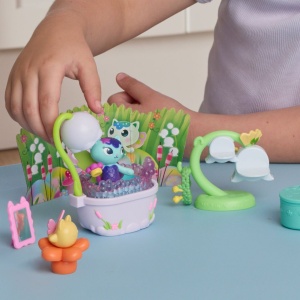 GABBYS DOLLHOUSE FAIRYLANDIA SET DE JOACA BAIA MAGICA A PISICII MERCAT CU FIGURINE SI ACCESORII - Img 6