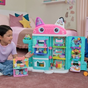 GABBYS DOLLHOUSE FILMUL CASA DE PAPUSI A LUI GABBYS MEOW MAZING CU ACCESORII - Img 4