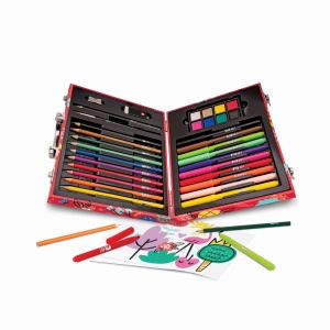 HAPPI HOBBI ART CASE SET DE DESEN DELUXE CU 50 DE ACCESORII LUMEA MEA - Img 2