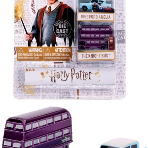HARRY POTTER2 SET 2 MASINUTE THE KNIGHT BUS SI FORD ANGLIA 1959 - Img 6