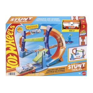 HOT WHEELS CIRCUIT CAMPIONUL SARITURII IN SPIRALA