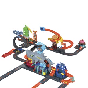 HOT WHEELS CITY COLOR REVEAL SPALATORIE AUTO 91CM - Img 5