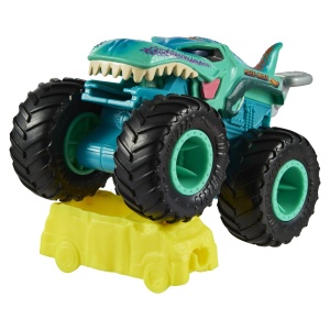 HOT WHEELS MONSTER TRUCK ATTACK PACK CAMION MEGA WREX SCARA 1 LA 64 - Img 5