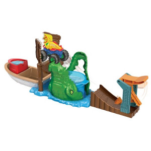 HOT WHEELS MONSTER TRUCK COLOR SHIFTERS ATACUL CROCODILULUI - Img 5