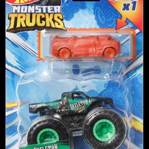 HOT WHEELS MONSTER TRUCK SI MASINUTA METALICA SKELETON CREW