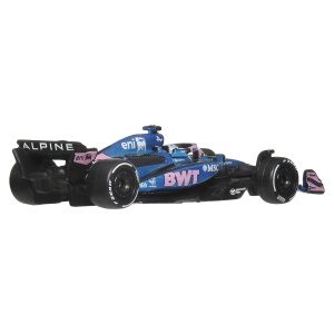 HOT WHEELS PREMIUM REAL RIDERS FORMULA 1 2024 MASINUTA METALICA BWT ALPINE FORMULA ONE TEAM SCARA 1 LA 64 - Img 3