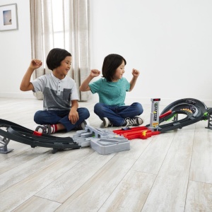 HOT WHEELS RACING CUIRCUIT DE CURSE GRAND PRIX FORMULA 1 CU 3 MASINUTE INCLUSE - Img 4