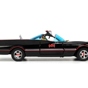 JADA BATMAN SET MASINUTA METALICA BATMOBILE 1:24 SI 4 FIGURINE - Img 3