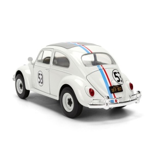 JADA DISNEY THE LOVE BUG MASINUTA METALICA HERBIE VOLKSWAGEN BEETLE SCARA 1 LA 24 - Img 3