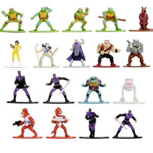 JADA NANOFIGURINE METALICE TESTOASELE NINJA 18 FIGURINE 4CM - Img 4