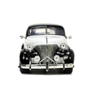 JADA SET MASINUTA METALICA CHEVROLET MASTER DELUXE 1939 SCARA 1:24 SI FIGURINA MR MONOPOLY - Img 5