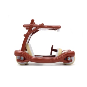 JADA SET MASINUTA METALICA FLINTMOBILUL SCARA 1:32 SI FIGURINA FRED FLINTSTONE - Img 5