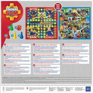 Joc Trefl Fireman Sam, Serpisori si scari Pompierul Sam 2 in 1 - Img 3