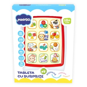 Jucarie Bebelusi, Minibo, Tableta cu surprize - Img 2