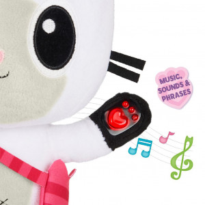 Jucarie de plus Gabby's Dollouse - Pandy Paws, interactiv, 33 cm - Img 6