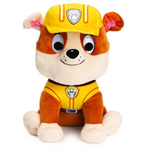 Jucarie de plus Paw Patrol - Rubble, 22.8 cm - Img 3
