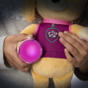 Jucarie de Plus Paw Patrol, Skye Snuggle Up, 30cm - Img 2