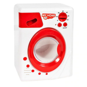 Jucarie interactiva Malplay masina de spalat rufe automata, 19 cm - Img 2