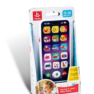 Jucarie interactiva pentru Copii, Telefon Mobil cu Lumini si Sunete - Img 2