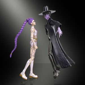 K POP VANATORI DE DEMONI SET 2 FIGURINE RUMI SI JINU CU ACCESORII - Img 9