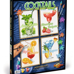KIT PICTURA PE NUMERE SCHIPPER COCKTAIL-URI
