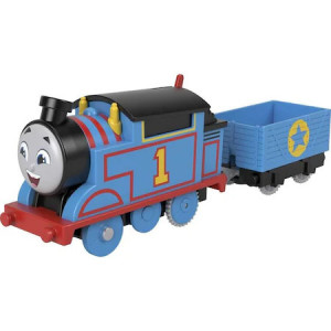 Locomotiva motorizata Thomas cu un vagon Thomas si Prietenii, 21 cm - Img 2