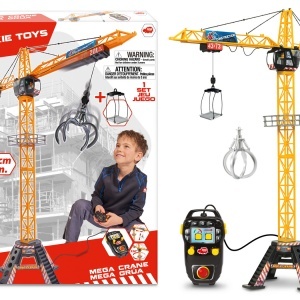 Macara turn cu telecomanda Dickie Mega Crane, 120 cm, multicolor, cu accesorii incluse - Img 5