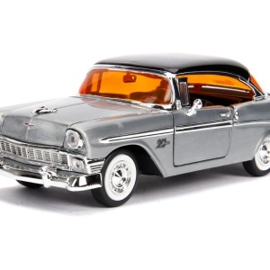MACHETA METALICA CHEVY BEL AIR 1956 SCARA 1 LA 24 - Img 3