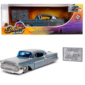 MACHETA METALICA CHEVY IMPALA HARD TOP 1958 SCARA 1 LA 24