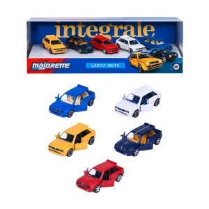 MAJORETTE SET 5 MASINUTE METALICE LANCIA DELTA SCARA 1 LA 64 - Img 3