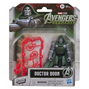 MARVEL AVENGERS DOOMSDAY ACTION VERSE SET FIGURINA DOCTOR DOOM SI ACCESORII
