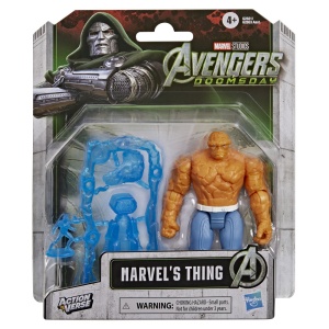 MARVEL AVENGERS DOOMSDAY ACTION VERSE SET FIGURINA THE THING SI ACCESORII