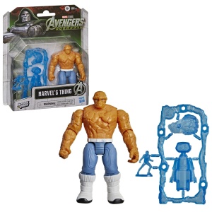 MARVEL AVENGERS DOOMSDAY ACTION VERSE SET FIGURINA THE THING SI ACCESORII - Img 4