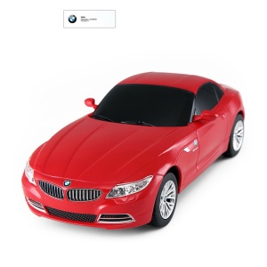MASINA CU TELECOMANDA BMW Z4 ROSU SCARA 1 LA 24 - Img 4