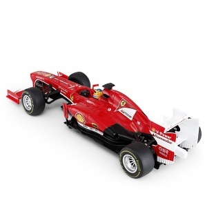  Masina cu telecomanda Rastar Ferrari F1, 1:18, dimensiuni 26x12x7.4cm, 2WD, multicolor - Img 7
