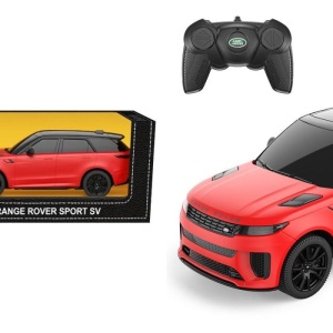 Masina cu telecomanda Rastar Range Rover Sport SV, rosie, scara 1:24, dimensiuni 20.4x9.2x7.4cm - Img 4