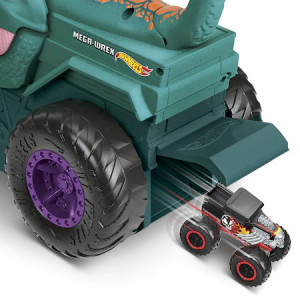 Masinuta Hot Wheels Monster Trucks - Transportator Mega Wrex - Img 6