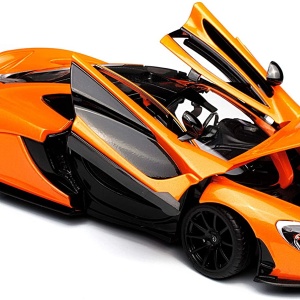 Masinuta Metalica Rastar, McLaren P1 Portocaliu Scara 1:24 - Img 4