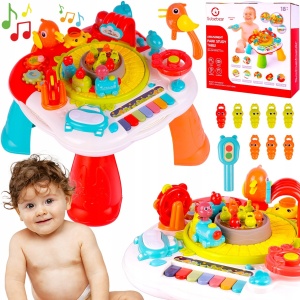 Masuta Interactiva cu Panou Educativ si Pian, MalPlay - Img 12
