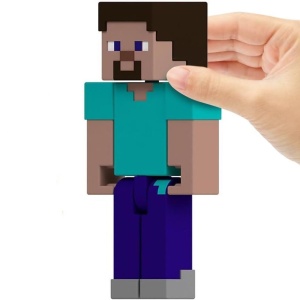 MINECRAFT CRAFT A BLOCK FIGURINA STEVE 8CM - Img 3