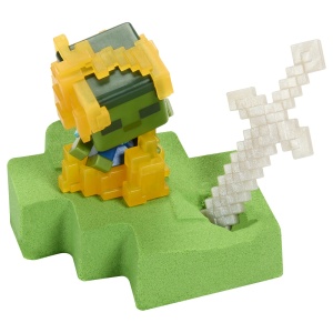 MINECRAFT MINI MODE SET EXPLORARE MINIERA GRI SI ALB - Img 6