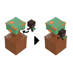 MINECRAFT MINI MODE SET EXPLORARE MINIERA VERDE - Img 4