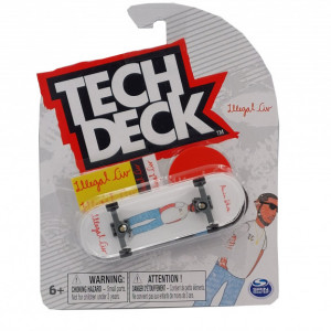 Mini placa skateboard Tech Deck, Ilegal Civ, Kevin White