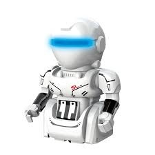 Mini Robot, Silverlit, Op One, 3+, Alb/Negru  - Img 4